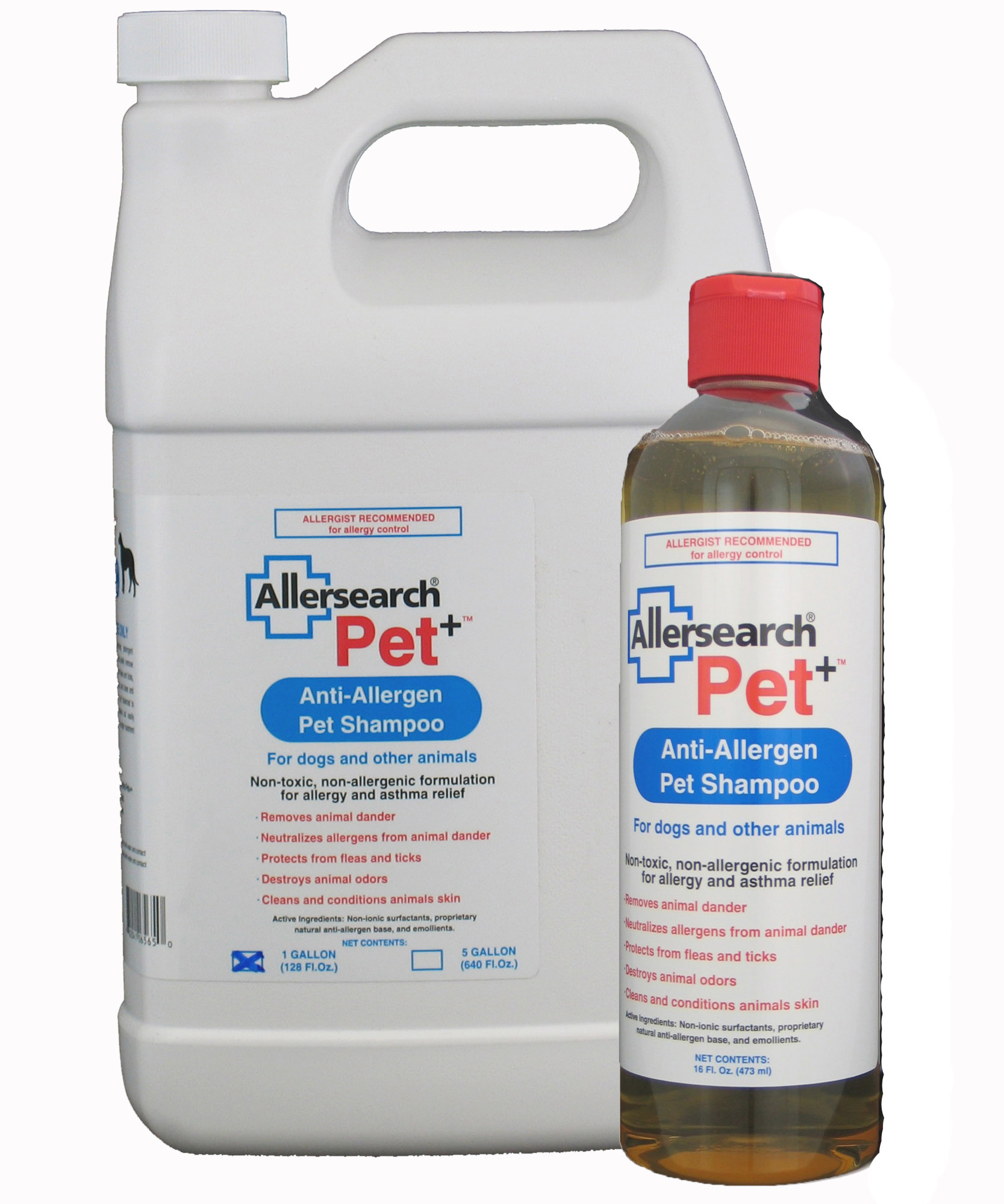 Pet+ Anti-Allergen Pet Shampoo | Allersearch Laboratories